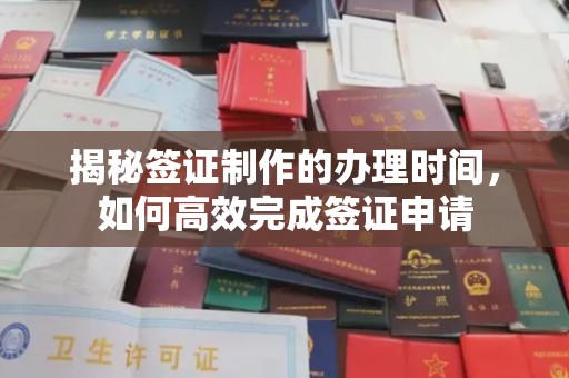 兰考揭秘签证制作的办理时间，如何高效完成签证申请